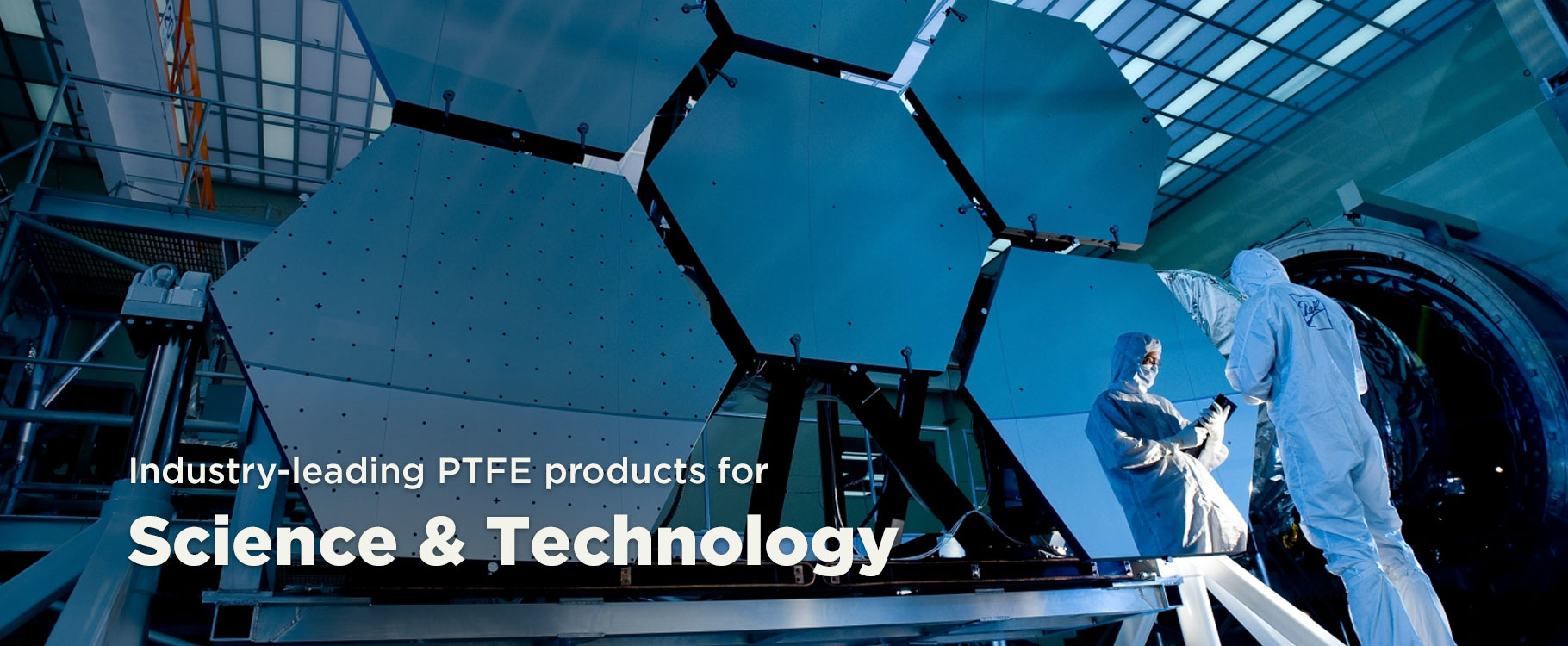 Industry-leading PTFE products for Science and Technology